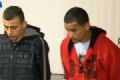 Dupla que roubava vtimas em caixa eletrnicos  presa   Fbio e Paulo Roberto foram presos em flagrante. Imagem: Rede Record