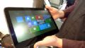 Empresa belga mostra tablet com Windows 8 na CeBIT  Representante da empresa BMx Computers segura um tablet W7Pad com o Windows 8 Consumer Preview. Foto: Emerson Kimura/Folhapress