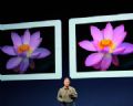 LG e Samsung fornecem telas para novo iPad  Phil Schiller, vice-presidente de Marketing da Apple, fala sobre a resoluo de tela do iPad. Foto: Kevork Djansezian - 7.mar.12/France Presse 