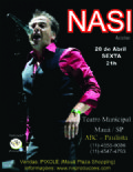 Teatro Municipal de Mau apresenta ''NASI  VIVO NA CENA'' 