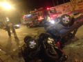 Motoqueiro morre e quatro ficam feridos em acidente 