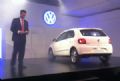 Novos Gol e Voyage chegam com cara de Fox e verso ''ecolgica'' Presidente da Volkswagen do Brasil, Thomas Schmall, apresenta o novo Gol (Foto: Rodrigo Mora/G1)