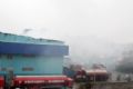 Incndio atinge supermercado em Mau Cerca de 15 viaturas foram enviadas para combater as chamas. Foto: Amanda Perobelli