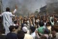 Protesto contra filme anti-Isl tem cinemas queimados no Paquisto Manifestantes protestam contra o filme anti-Isl nesta sexta-feira (21) na cidade paquistanesa de Rawalpindi (Foto: AP)