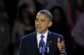  Reeleito, Obama diz que volta  Casa Branca mais determinado e inspirado O presidente reeleito dos EUA, Barack Obama, discursa nesta quarta-feira (7) em Chicago (Foto: AP)