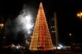 So Bernardo inaugura rvore de Natal de 44 metros rvore conta com 6 mil lmpadas e canhes de luz. Foto: Luciano Vicioni
