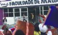 Estudantes protestam contra alta da mensalidade Foto: Divulgao - Dirio Online