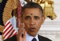 Obama volta a ser incomodado por mosca durante discurso Mosca pousa na testa de Obama nesta quinta-feira (24) (Foto: Larry Downing/Reuters)