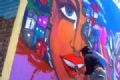 Encontro s de minas em Mau mostra cenrio feminino do graffiti No domingo, cinquenta grafiteiras, entre meninas da Regio e de outros estados, vo colorir os muros do Zara, em Mau. Foto: Divulgao