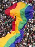 Parada Gay deve reunir multido na Avenida Paulista neste domingo Parada Gay reuniu milhares de pessoas na Av. Paulista no ano passado (Foto: Andre Penner/AP)