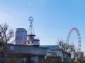 Barco-hotel em telhado de Londres tem reservas por sorteio Barco em telhado tem vista para pontos tursticos de Londres (Foto: William Eckersley/Divulgao)