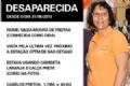 Comerciante de So Caetano est desaparecida h 12 dias O cartaz sobre o desaparecimento est sendo divulgado nas redes sociais. Foto: Reproduo
