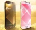 Samsung ''copia'' Apple e anuncia Galaxy S4 dourado Samsung anuncia Galaxy S4 dourado (Foto: Reproduo/Facebook/SamsungGulf)
