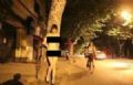 Polcia procura ''peladona de Xangai'' aps srie de fotos em ruas na China Polcia procura jovem que se tornou conhecida por posar nua em lugares pblicos em Xangai (Foto: Reproduo/Weibo/ethanren717)