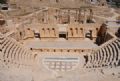  Runas romanas renem construes de mais de 2 mil anos na Jordnia O teatro norte, uma das construes mais impressionantes e bem preservadas de Jerash (Foto: Juliana Cardilli/G1)