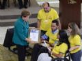 Dilma reduz tempo para aposentadoria de pessoas com deficincia Presidenta anunciou a nova aposentadoria a um grupo de pessoas com deficincia. Foto de divulgao ABR