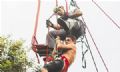 Raio paralisa telefrico e seis pessoas so resgatadas Foto: Adriano Lima/AE
