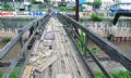 Aps trs dcadas, ponte de madeira ser substituda Foto:  Nario Barbosa/DGABC
