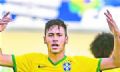  Neymar brilha, Brasil supera a retranca e goleia o Panam Foto: Ricardo Trida/DGABC