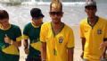  Ssia de Neymar grava videoclipe em Copacabana Ssia de Neymar, Tiago Mendes sonha em se tornar um funkeiro de sucesso (Foto: Eric Camara/BBC Brasil)