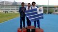 ABCD fatura seus primeiros ouros nos Jogos Regionais A equipe de salto de Diadema. Fotos Portal de Osasco/58 Jogos Regionais