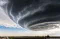  Foto de supertempestade vence concurso da National Geographic  (Foto: Marko Korosec)