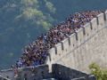 Estrutura da Grande Muralha da China est mal conservada, diz especialista Multido se aglomera sobre a Muralha da China. (Foto: AFP Photo)