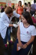 Mau promove fora-tarefa contra o HPV Mau leva vacina at as escolas. Crdito: Gil Sobrinho