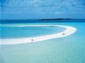  Banco de areia de 3,2 km se estende pelo mar em ilha de luxo no Caribe O banco de areia tem mais de 3 km (Foto: Musha Cay and The Islands of Copperfield Bay/Divulgao)