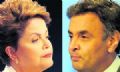 Aps baixaria, Dilma e Acio focam propostas Foto: Montagem/DGABC