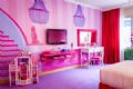 Hotel de Buenos Aires ganha quarto da Barbie com decorao cor-de-rosa Casa da Barbie e outros brinquedos esto espalhados pelo quarto (Foto: Hilton/Divulgao)