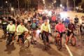 'Pedalada Noturna' abriu a temporada 2015 nesta segunda Concentrao de ciclistas ser no Pao de Santo Andr, a partir das 19h. Foto: divulgao