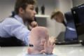  Empresa oferece a pais impresso 3D de beb durante a gravidez na Estnia J finalizada a pea  exibida em Tallinn, na Estnia (Foto: Ints Kalnins/Reuters)