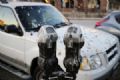 Bando de corvos provoca ''chuva de fezes'' em praa de cidade nos EUA Bando de corvos provocou 'chuva de fezes' em praa de Bloomington (Foto: Jeremy Hogan/Bloomington Herald-Times/AP)