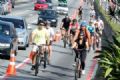 Ciclofaixas de lazer atraem 12 mil participantes em Santo Andr No ltimo domingo, quase 6 mil ciclistas participaram da ciclofaixa de lazer. Foto: Divulgao/PMSA