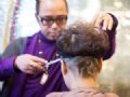  Ano Novo chins inspira cortes de cabelo no formato de carneiro Cliente faz corte no formato de carneiro por causa do Ano Novo chins (Foto: Reuters)