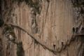  Trilha ''mais perigosa do mundo'' vai reabrir aps reforma na Espanha O Caminito del Rey, considerado uma das trilhas mais perigosas do mundo (Foto: Jorge Guerrero/AFP)