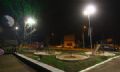 Programa Ilumina Mau contempla mais duas praas Nova iluminao no Jardim Zara.  Crdito: Roberto Mouro 