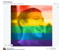  Filtro arco-ris do Facebook  criticado na Rssia e no Oriente Mdio Fundador do Facebook, Mark Zuckerberg, lanou filtro ao trocar sua foto na rede social. (Foto: Divulgao/BBC)