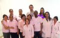 Participao popular engrena campanha do agasalho no Nardini Dr Morris Pimenta e Souza e equipe do Voluntariado Calor Humano. Crdito: Hospital Nardini
