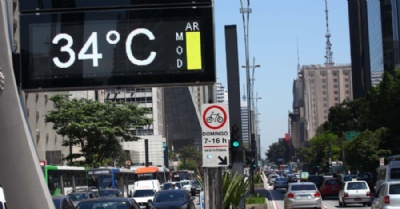  Termmetros chegam a 34C em So Paulo Imagem Ilustrativa. Foto: noticias.uol.com.br