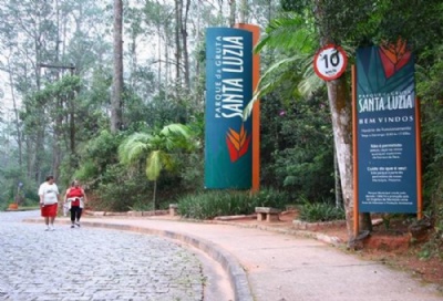 Parque da Gruta Santa Luzia estar interditado neste final de semana O espao recebe cerca de 2 mil visitantes por semana. Foto: Evandro Oliveira 