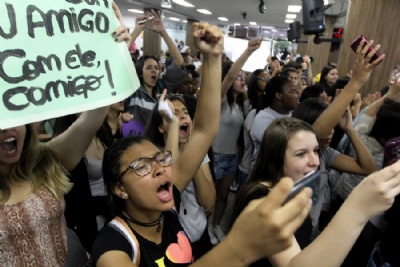 Alunos do ABCD marcam novos atos; confira as datas e os locais Quarta-feira  dia de protestos contra o fechamento de escolas em So Paulo e no ABCD. Foto: Rodrigo Pinto
