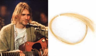 Kurt Cobain: casaco e cabelo do msico sero leiloados nos EUA Cardig usado por Kurt Cobain no 'Unplugged MTV' e fios de cabelo do msico vo a leilo nos EUA (Foto: Divulgao)