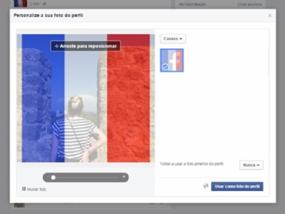  Facebook permite mudar foto para lembrar vtimas de atentados em Paris Facebook permite mudar foto para lembrar vtimas de atentados em Paris (Foto: Reproduo/Facebook)