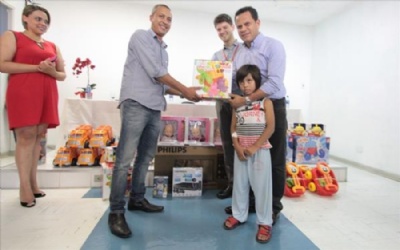 Brinquedoteca do Hospital Nardini recebe doao da Suzantur Empresa tambm anunciou que ir reformar a brinquedoteca do hospital. Foto: Rodrigo Zerneri