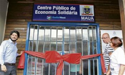  Mau entrega Centro de Economia Solidria Foto: Marina Brando/DGABC