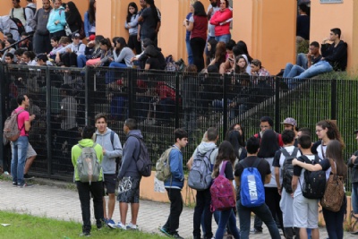 Nova proposta de Alckmin para a Educao j recebe crticas Alunos ocuparam escolas para manifestar contra fechamento de escolas. Foto: Andris Bovo