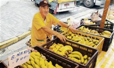 Comrcio no precisa mais pesar banana Foto: Claudinei Plaza/DGABC
