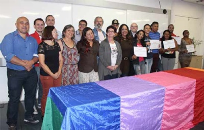 Conselho LGBT de Mau d posse a primeiros representantes eleitos O Conselho de Mau  formado por 12 integrantes. Crdito: Gil Sobrinho/PMM